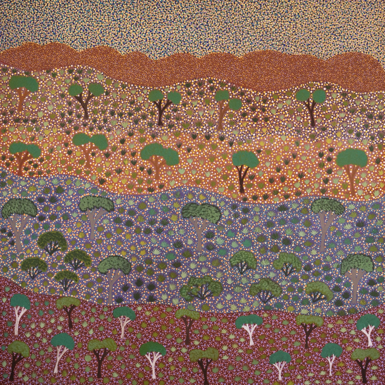 Diane Kemarre Ross - Atyenh Amper (My Country) - Painting - Diane Kemarre Ross