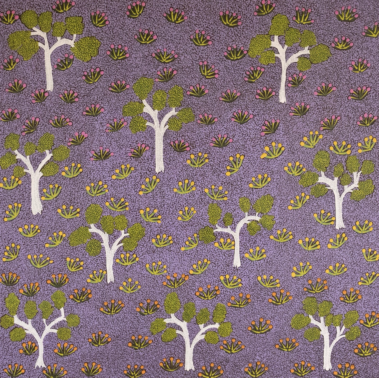 Alana Ngwarraye Holmes - Ateralth Alpeyt (Wild Flowers) - Painting - Alana  Ngwarraye Holmes