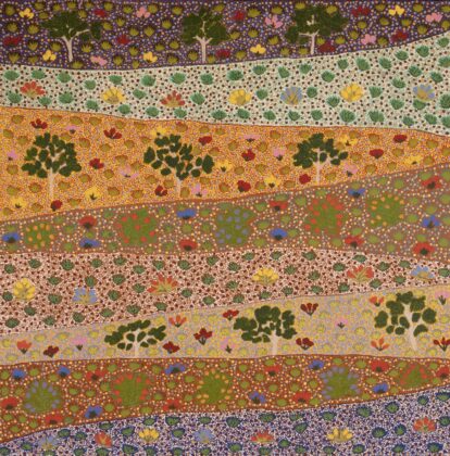 Beverly Pula Luck - Atyenh Amey Amper (My Mother's Country) - Painting - Beverly Pula Luck