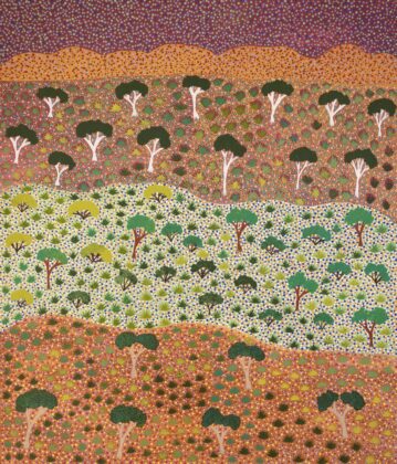 Diane Kemarre Ross - Atyenh Amper (My Country) - Painting - Diane Kemarre Ross