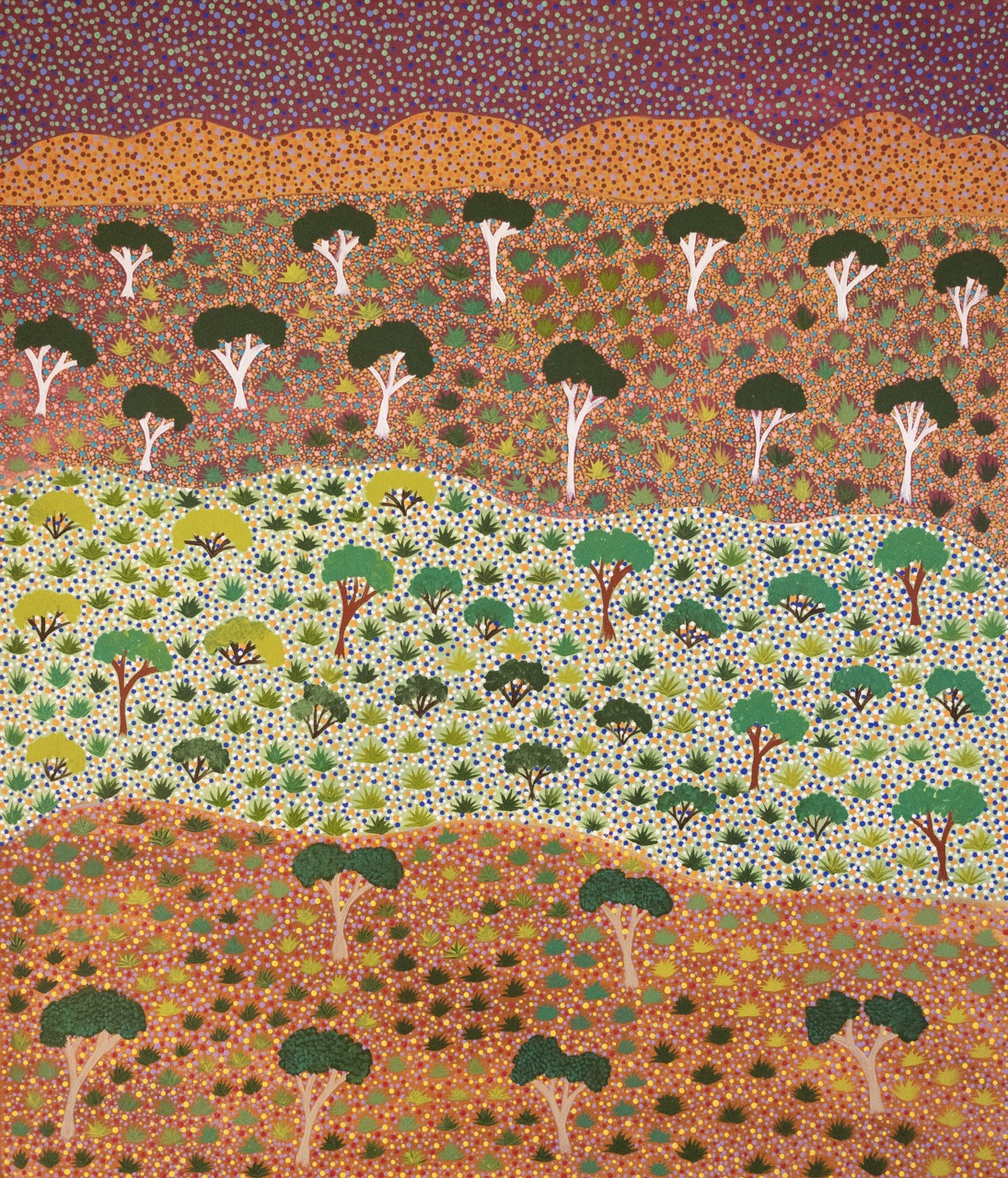 Diane Kemarre Ross - Atyenh Amper (My Country) - Painting - Diane Kemarre Ross