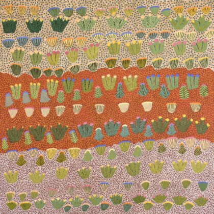Daisy Kemarre Moss - Atyenh Amey Amper (My Mother's Country) - Painting - Daisy Kemarre Moss