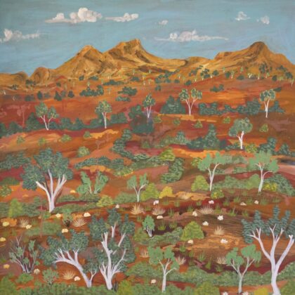 Elizabeth Ngwarraye Bonney - Atyenh Anyany Amper (My Grandmothers Country) - Painting - Elizabeth Ngwarraye  Bonney