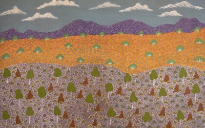 Jerome Ngwarraye Petrick - Atyenh Amper - (My Country) - Painting - Jerome  Ngwarraye Petrick
