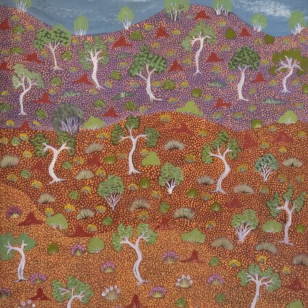 Gunderson Kemarre Lewis - Atyenh Anyany Amper (Great Grandmothers Country) - Painting - Gunderson Kemarre Lewis