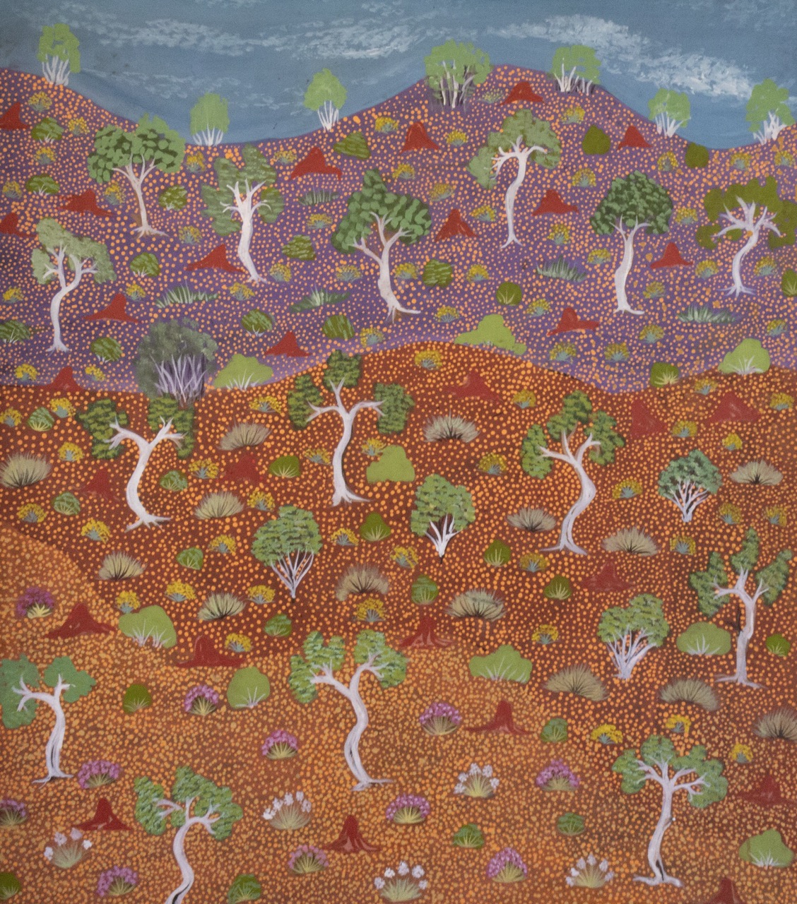Gunderson Kemarre Lewis - Atyenh Anyany Amper (Great Grandmothers Country) - Painting - Gunderson Kemarre Lewis