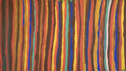 Maisie Petyarre Bundey - Anhelengkw (Emu) Dreaming - Painting - Maisie Petyarre  Bundey