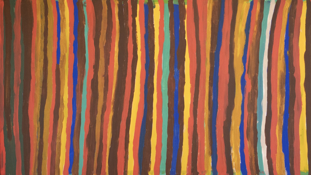 Maisie Petyarre Bundey - Anhelengkw (Emu) Dreaming - Painting - Maisie Petyarre  Bundey