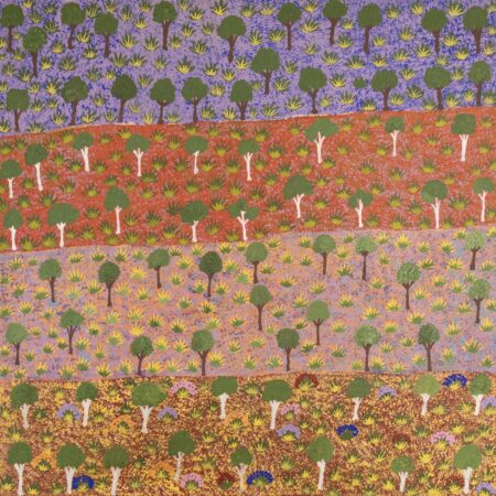Rita Pitjara Beasley - Atyenh Aknyey Amper (My Father's Country) - Painting - Rita Pitjara Beasley