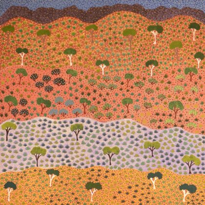 Diane Kemarre Ross - Atyenh Amper (My Country) - Painting - Diane Kemarre Ross