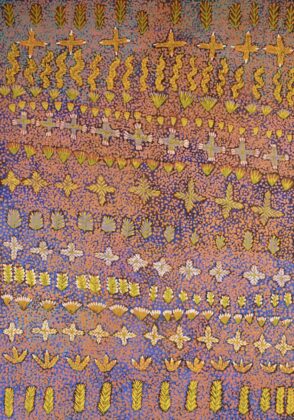 Daisy Kemarre Turner - Irrultja, My Country - Painting - Daisy Kemarre Turner