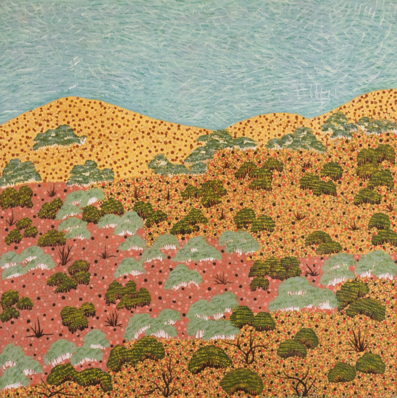 Yvonne Ngwarraye Bonney - My Hunting Country - Painting - Yvonne Ngwarraye  Bonney