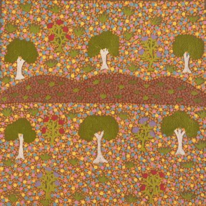 Shazalea Pitjarra Morton - Atyenh Amper - (My Country) - Painting - Shazalea Pitjarra Morton