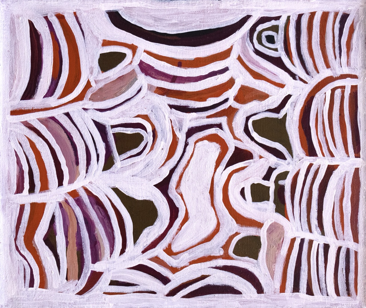 Maisie Petyarre Bundey - Anhelengkw (Emu) Dreaming - Painting - Maisie Petyarre  Bundey