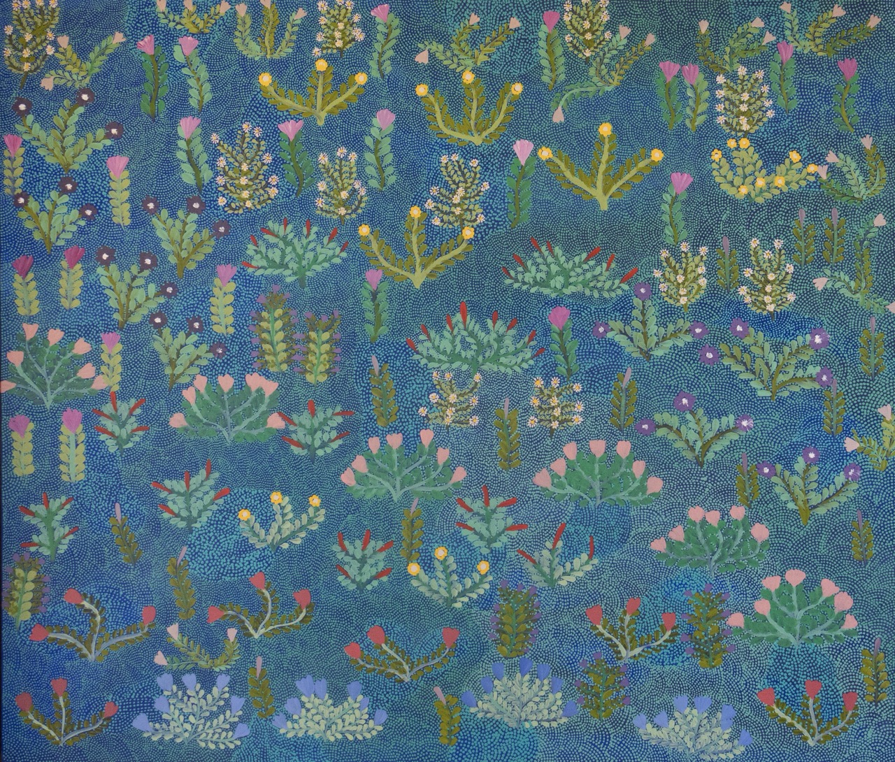Kathleen Nanima Rambler - Alpawe (Desert Plain) - Painting - Kathleen Nanima Rambler