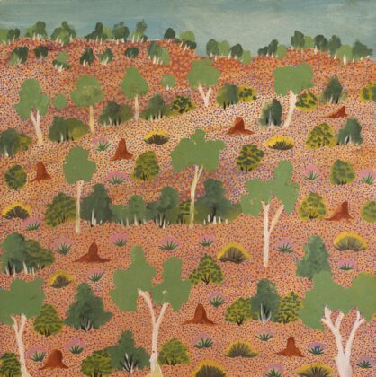Alec Pula Lewis - Atyenh Amer Areyel Amper (My View of Country) - Painting - Alec  Pula Lewis