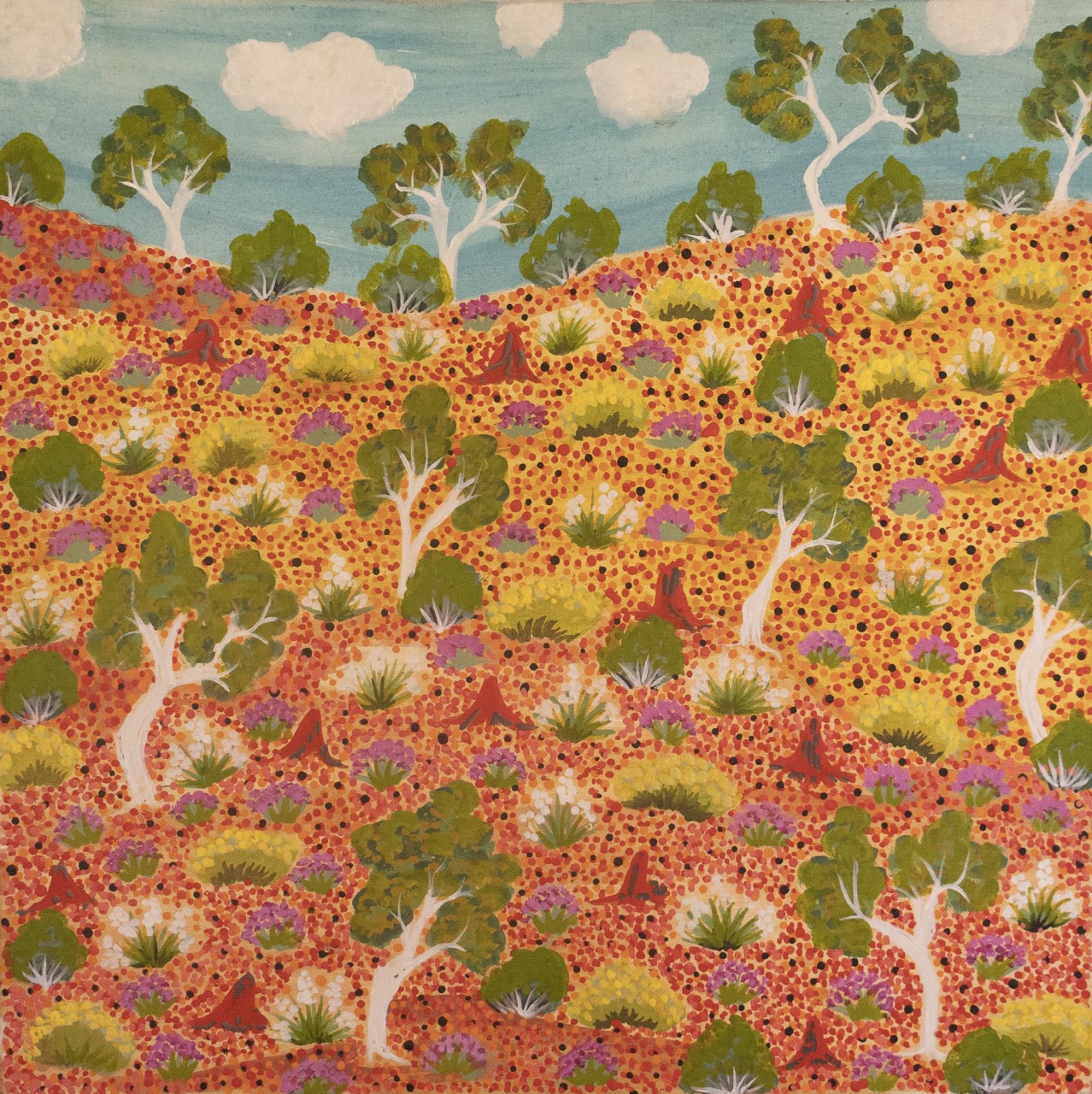 Gunderson Kemarre Lewis - Atyenh Anyany Amper (Great Grandmothers Country) - Painting - Gunderson Kemarre Lewis