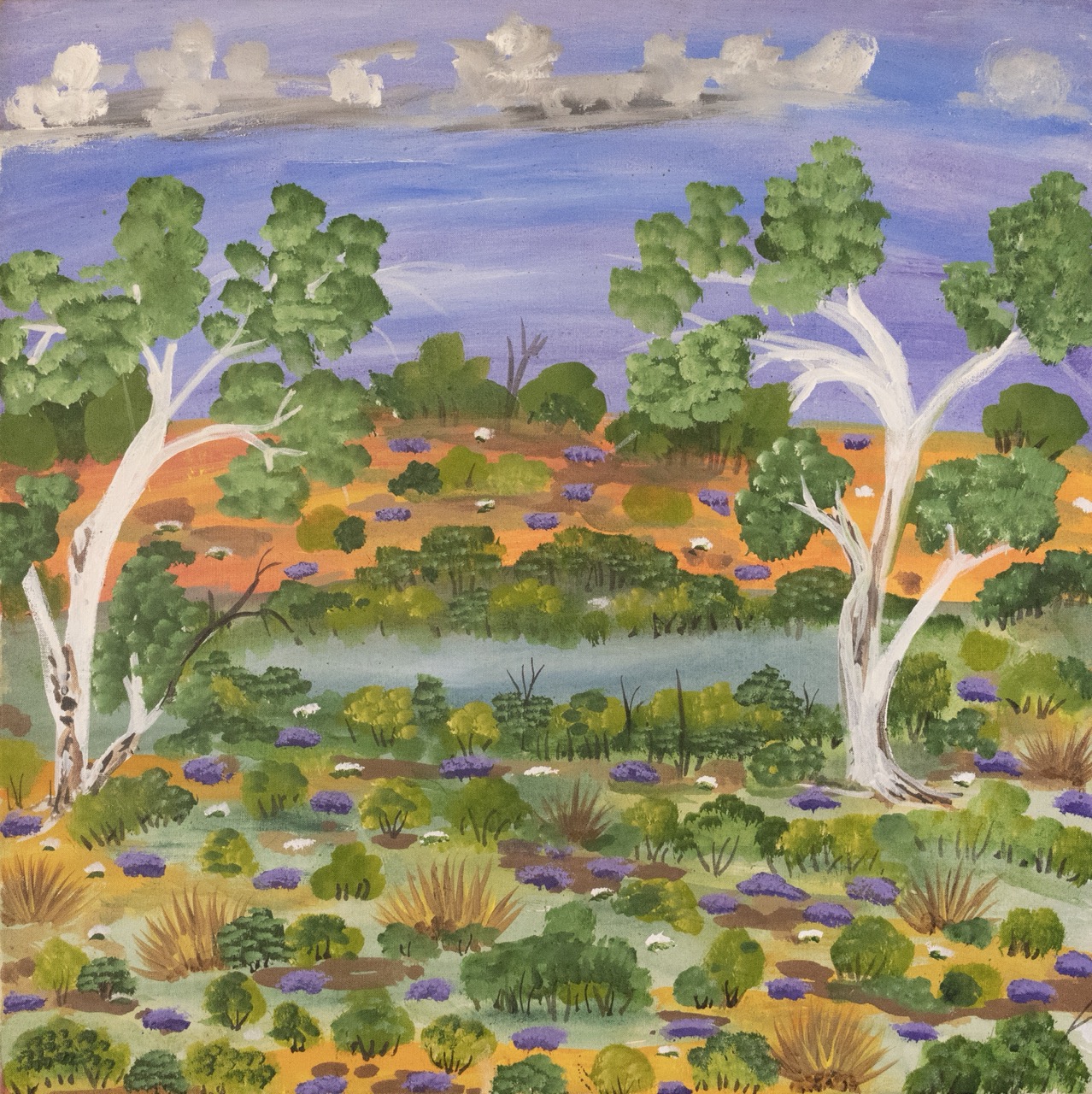 Elizabeth Ngwarraye Bonney - Atyenh Anyany Amper (My Grandmothers Country) - Painting - Elizabeth Ngwarraye  Bonney