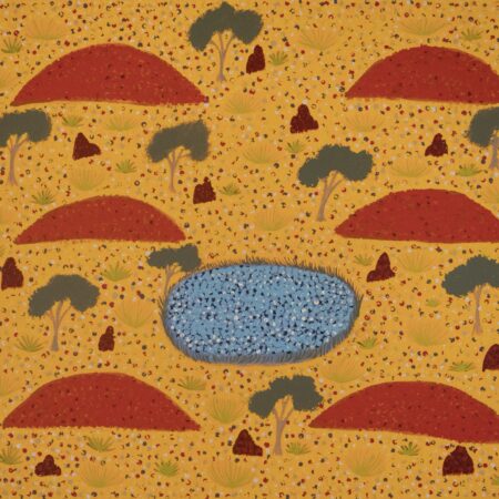 Kiara Pula Ladd - Apmer (Land) - Painting - Kiara Pula Ladd