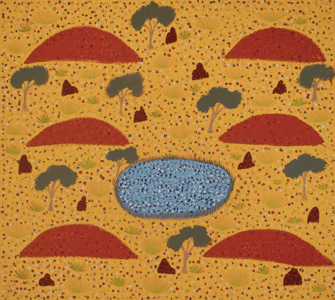 Kiara Pula Ladd - Apmer (Land) - Painting - Kiara Pula Ladd