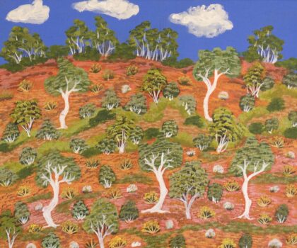 Gunderson Kemarre Lewis - Atyenh Anyany Amper (Great Grandmothers Country) - Painting - Gunderson Kemarre Lewis