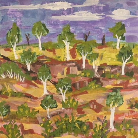 Elizabeth Ngwarraye Bonney - Atyenh Anyany Amper (My Grandmothers Country) - Painting - Elizabeth Ngwarraye  Bonney