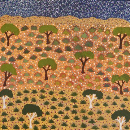 Diane Kemarre Ross - Atyenh Amper (My Country) - Painting - Diane Kemarre Ross
