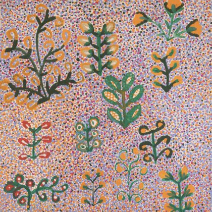 Sandra Pula Teece - Atyenh Artna Arnernp (My Bush Medicine) - Painting - Sandra Pula Teece