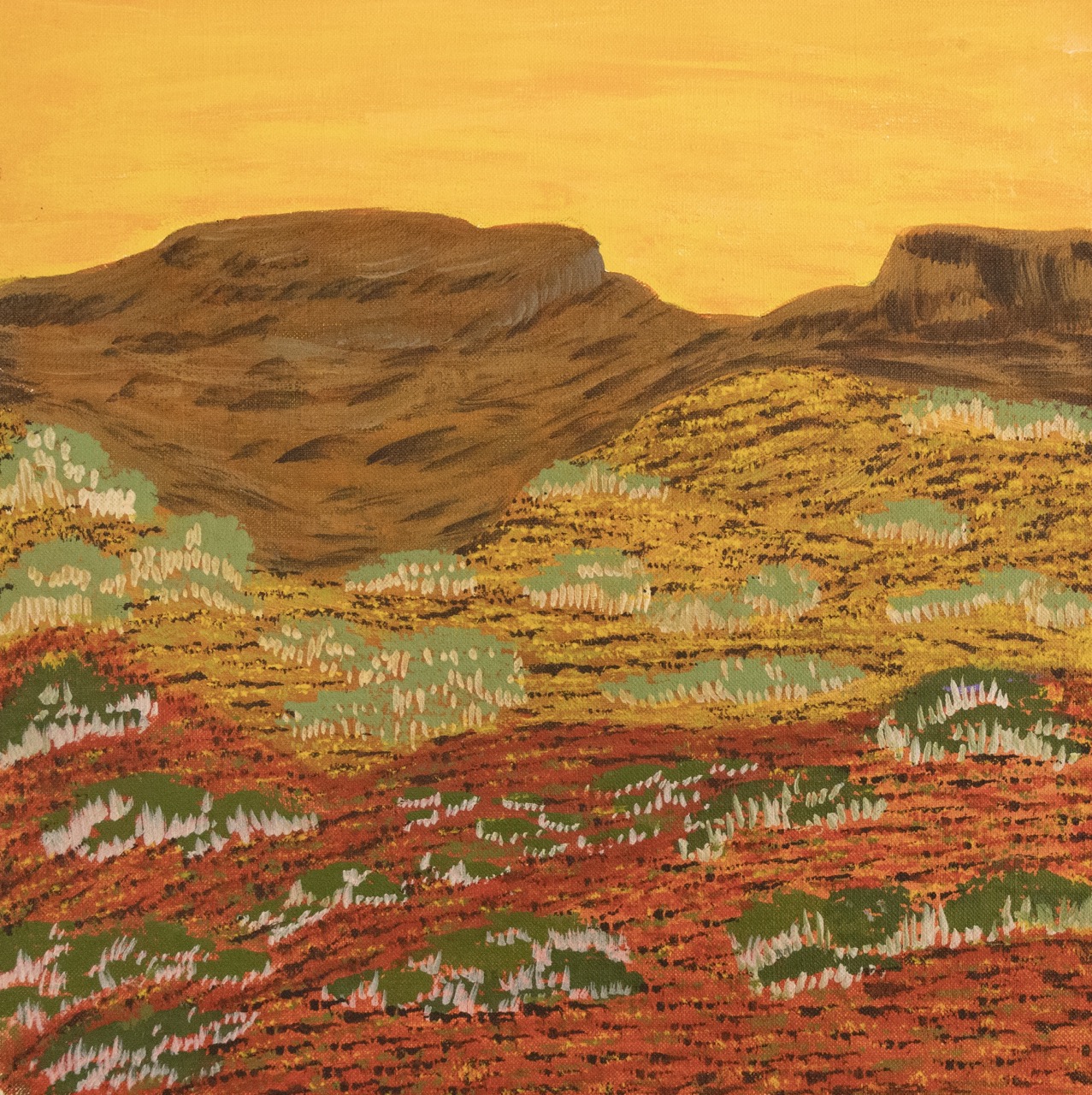 Yvonne Ngwarraye Bonney - My Hunting Country - Painting - Yvonne Ngwarraye  Bonney