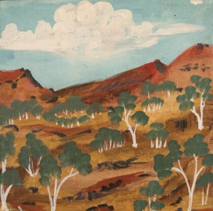 Elizabeth Ngwarraye Bonney - Tijamburra, My Homeland - Painting - Elizabeth Ngwarraye  Bonney