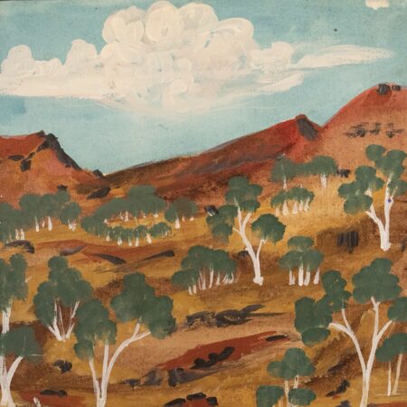 Elizabeth Ngwarraye Bonney - Tijamburra, My Homeland - Painting - Elizabeth Ngwarraye  Bonney