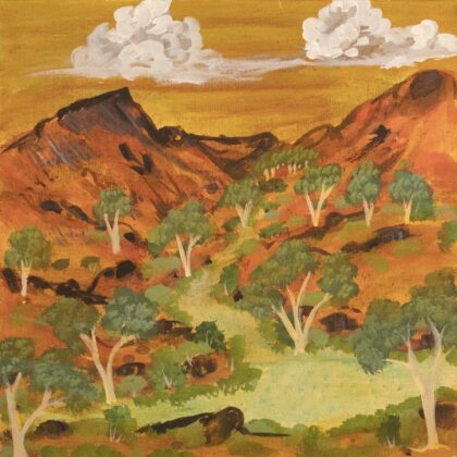 Elizabeth Ngwarraye Bonney - Penh Artna Rwa (After Bushfire) - Painting - Elizabeth Ngwarraye  Bonney