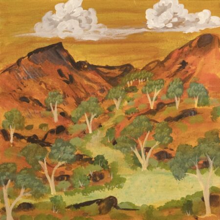 Elizabeth Ngwarraye Bonney - Penh Artna Rwa (After Bushfire) - Painting - Elizabeth Ngwarraye  Bonney
