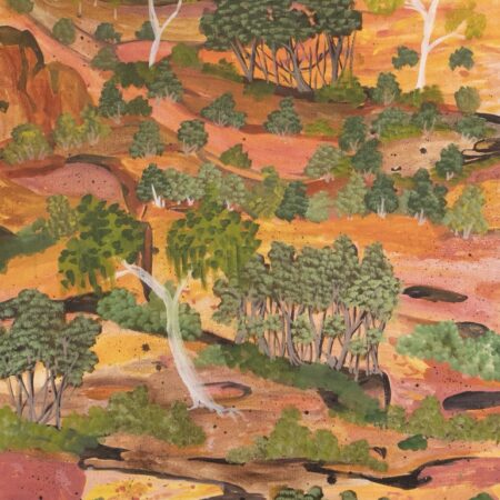 Elizabeth Ngwarraye Bonney - After the Bushfire - Painting - Elizabeth Ngwarraye  Bonney