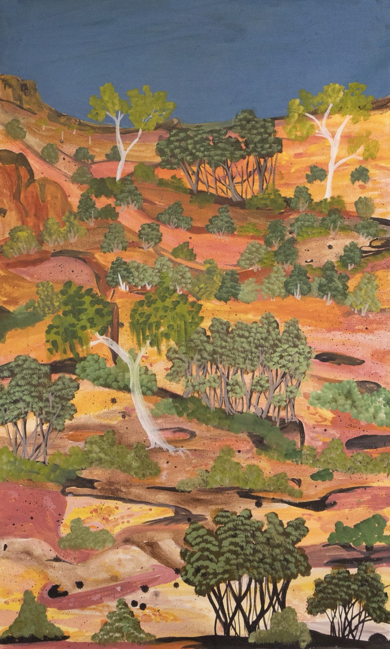 Elizabeth Ngwarraye Bonney - After the Bushfire - Painting - Elizabeth Ngwarraye  Bonney