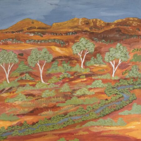 Elizabeth Ngwarraye Bonney - Bush Tobacco - Painting - Elizabeth Ngwarraye  Bonney