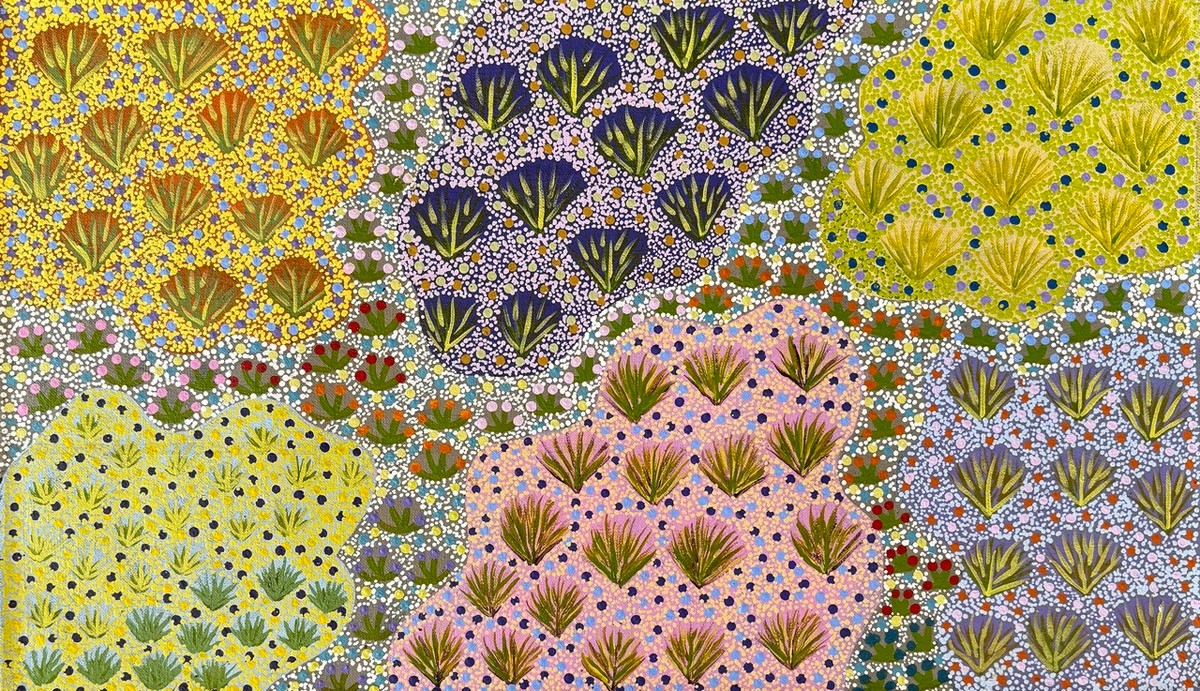 Bush Flowers by Chloe Ngwarraye Morton