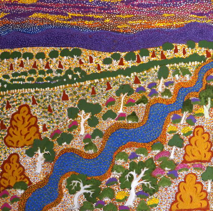 My Mothers Country - Eileen Bonney - Painting - Eileen Kemarre Bonney