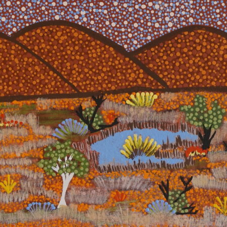 Bush Medicine Plants - Painting - Una Pula Beasley