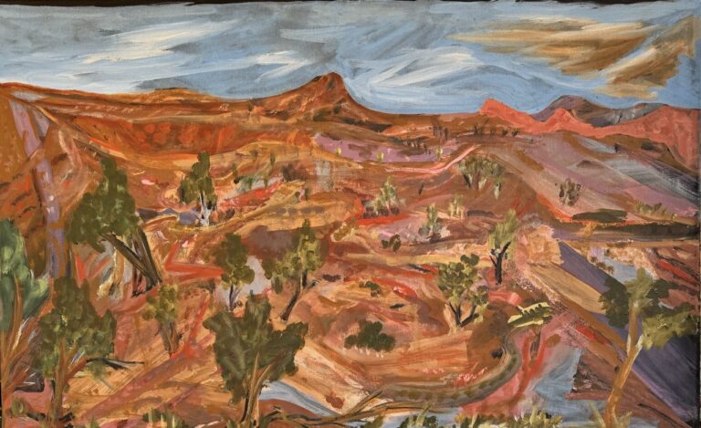 My Grandmothers Country-Elizabeth Ngwarra Bonney - Painting - Elizabeth Ngwarraye  Bonney