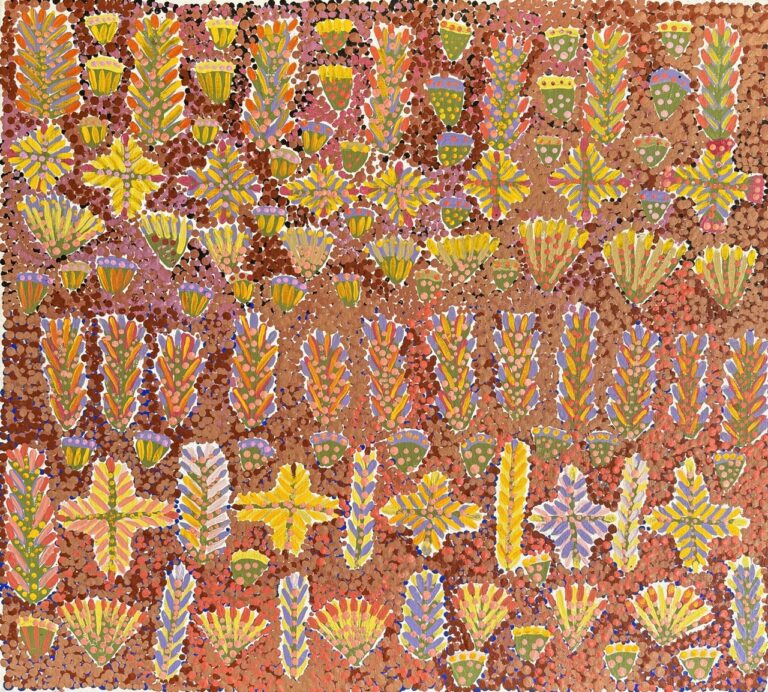 Bush Medicine Plants - Painting - Daisy Kemarre Turner