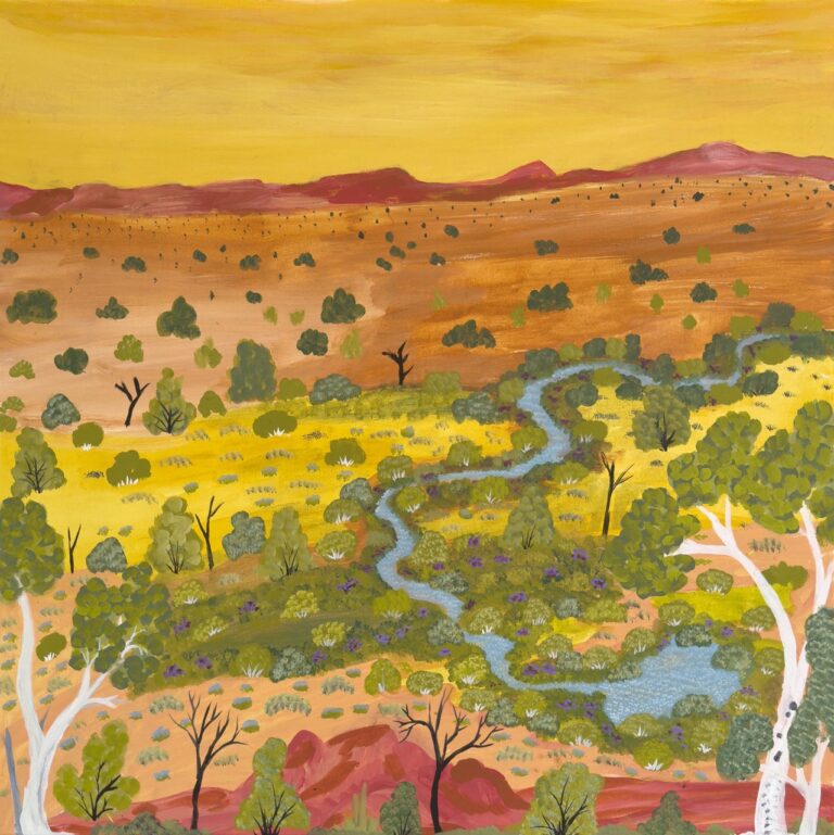 Elizabeth Ngwarraye Bonney - My Grandmothers Country - Painting - Elizabeth Ngwarraye  Bonney