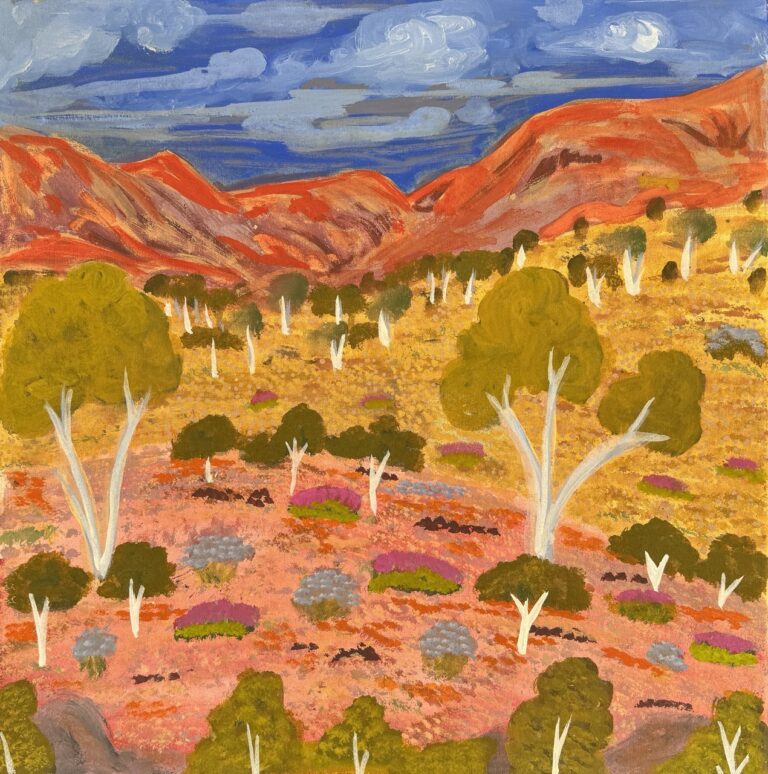 My Mothers Country - Eileen Bonney - Painting - Eileen Kemarre Bonney