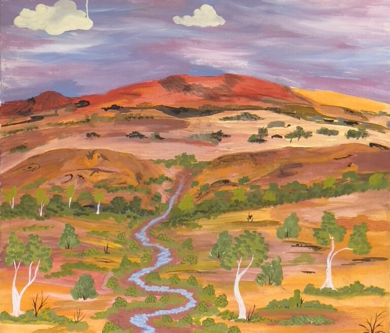 Elizabeth Ngwarraye Bonney - My Grandmothers Country - Painting - Elizabeth Ngwarraye  Bonney